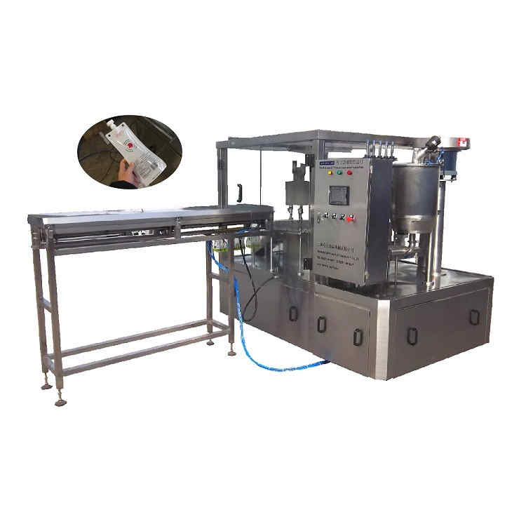 ZLD-3A Automatic spout pouch bag filling and capping machine